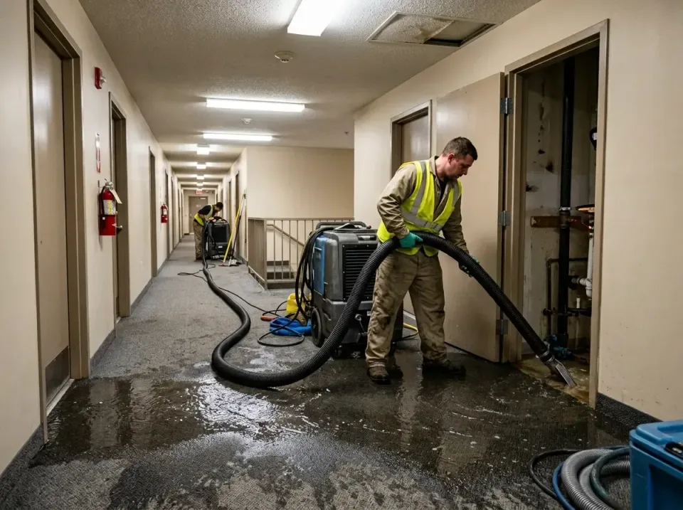 multi-unit-apartment-hallway-f-005 — frequently asked questions, Emergency Burst Pipe Water Extraction & Removal in Bethany,…